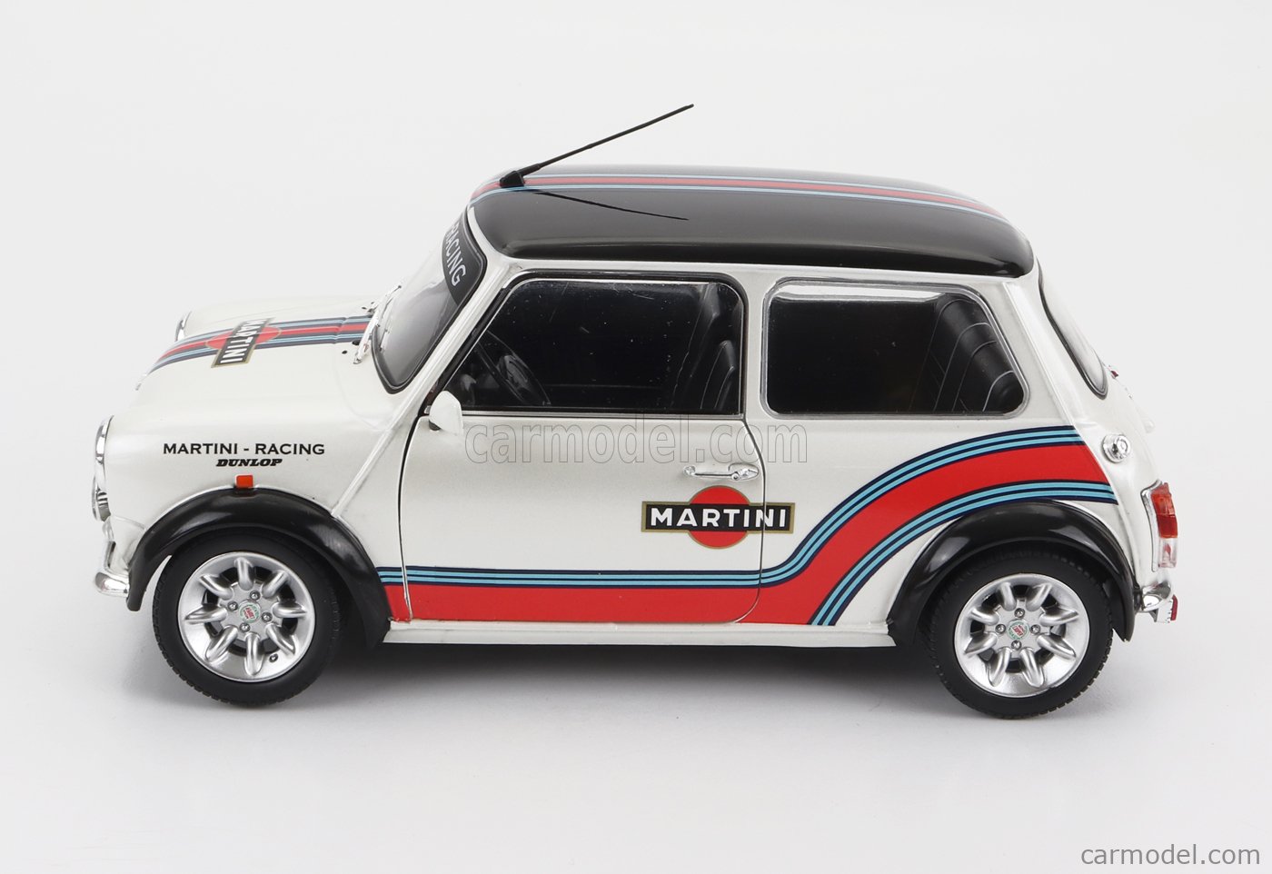 Mini Cooper Sport Martini Evocation 1998 White 1/18 Solido S180610