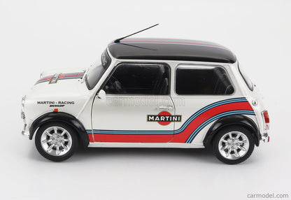 Mini Cooper Sport Martini Evocation 1998 White 1/18 Solido S180610