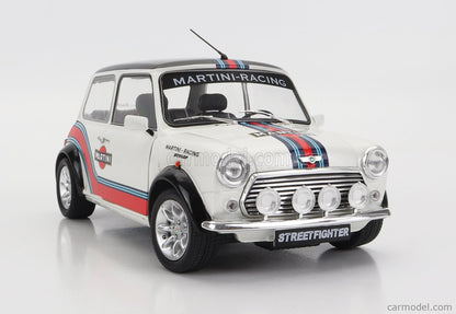 Mini Cooper Sport Martini Evocation 1998 White 1/18 Solido S180610