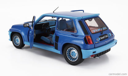Renault R5 Turbo Blue 1981 1/18 Solido S1801308