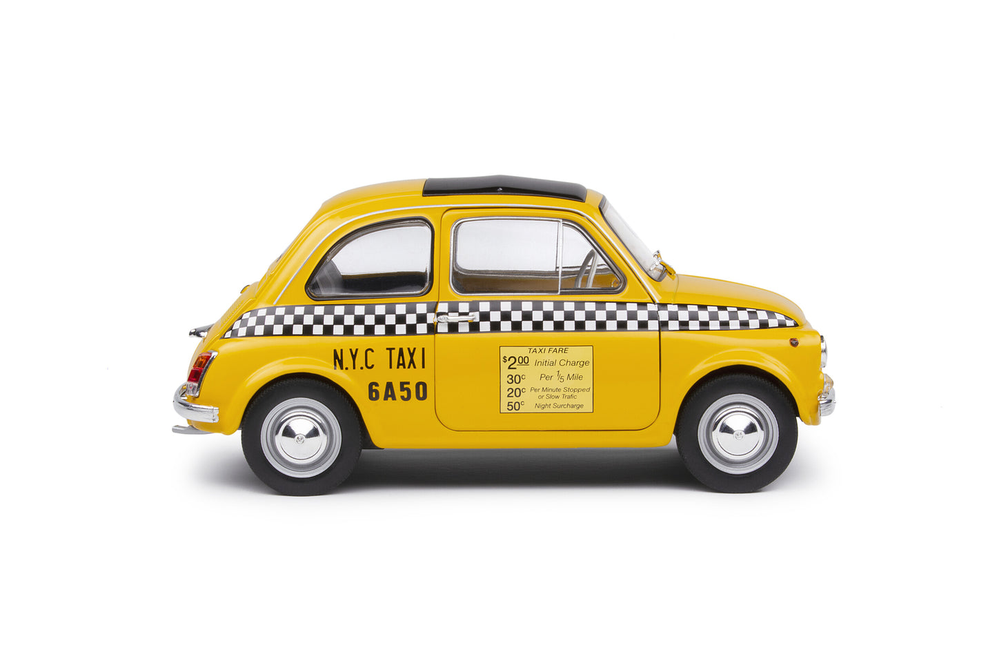 Fiat500 NYC Yellow 1965 1/18 Solido S1801407