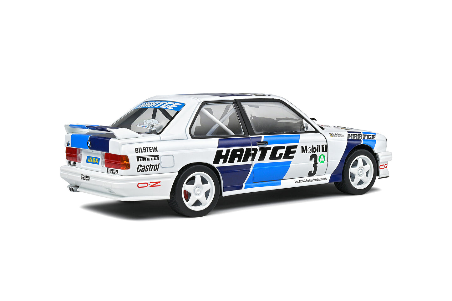 BMW E30 M3 Gr. A – Adac Rally Deutchland – 1990 – #3 I.CARLSSON/ P.CARLSSON 1/18 Solido S1801514