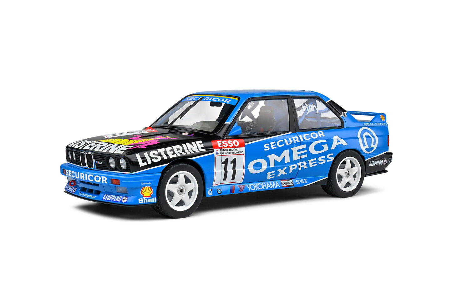 BMW E30 M3 – BTCC – 1991 – #1 W. Hoy 1/18 Solido S1801522