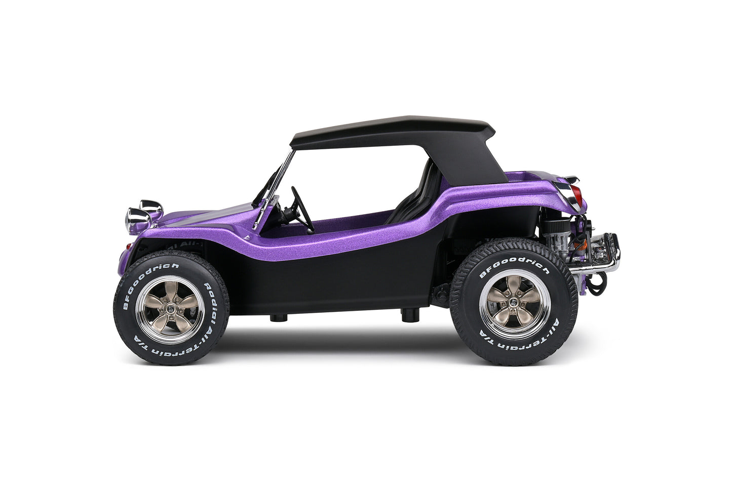 Meyers Manx Buggy Soft Roof Purple Metallic 1968 1/18 Solido S1802706