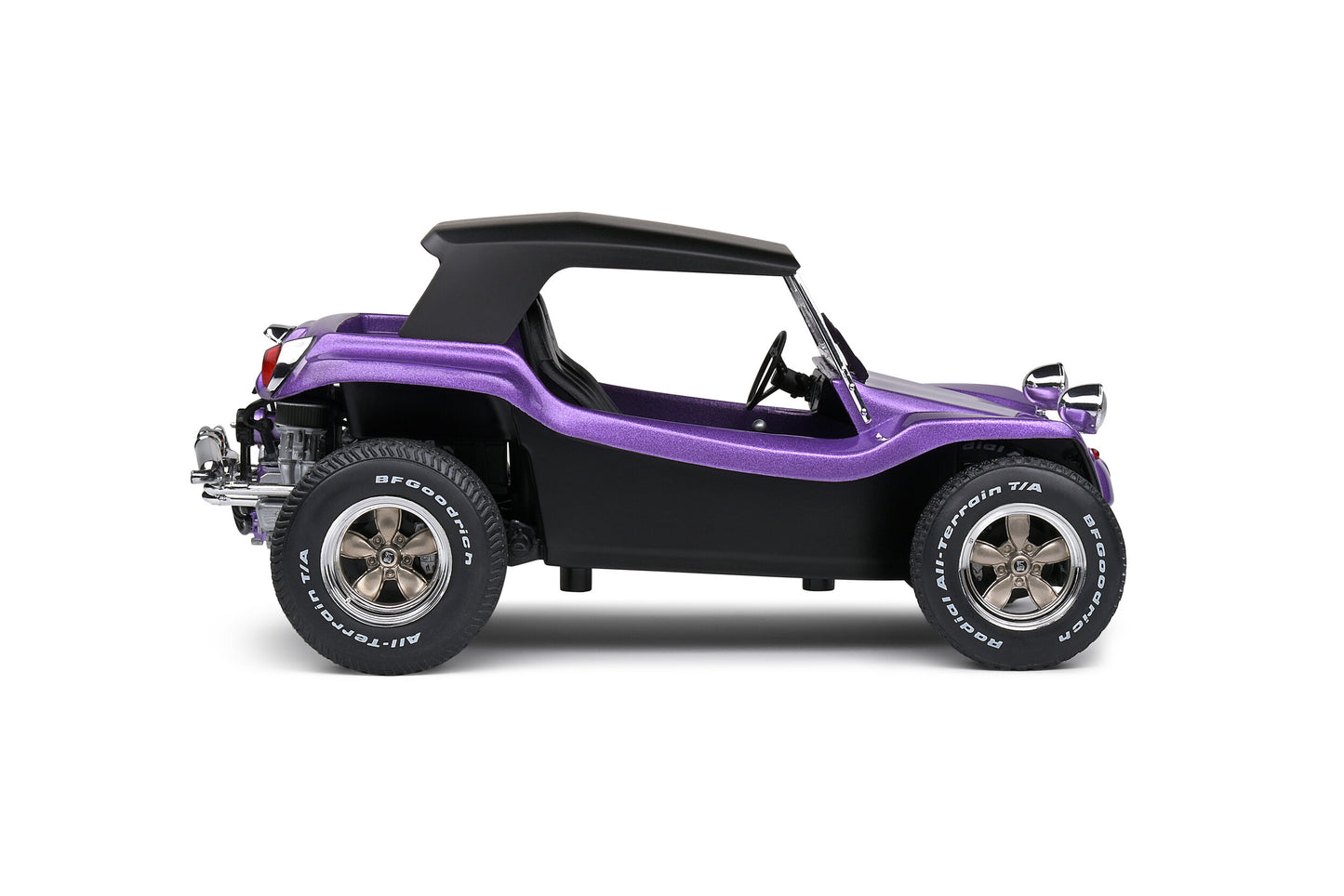 Meyers Manx Buggy Soft Roof Purple Metallic 1968 1/18 Solido S1802706