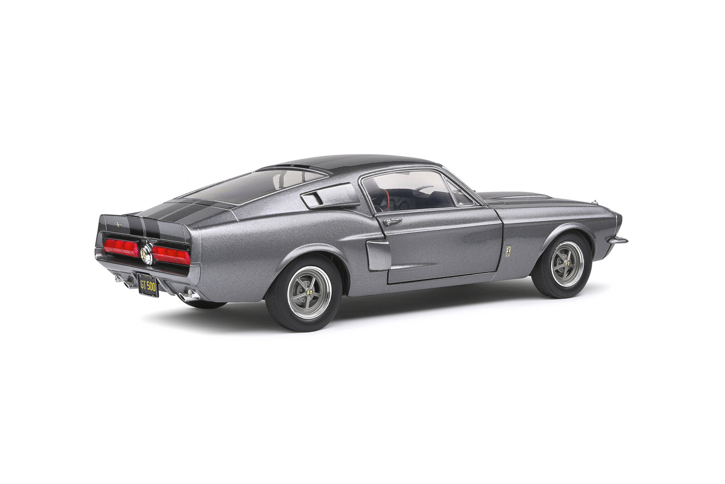 Shelby GT500 Grey & Black Stripes 1967 1/18 Solido S1802905