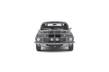 Shelby GT500 Grey & Black Stripes 1967 1/18 Solido S1802905