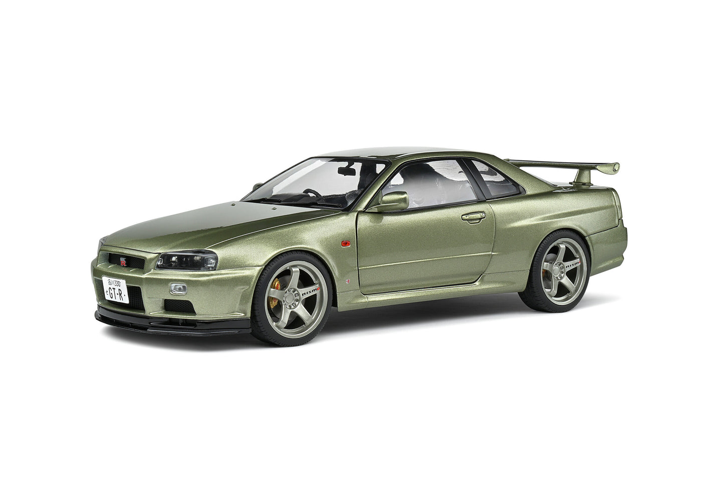 Nissan GT-R (R34) Green Metallic 1999 1/18 Solido S1804308