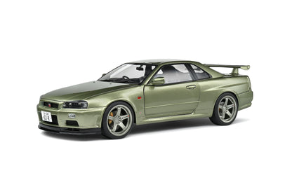 Nissan GT-R (R34) Green Metallic 1999 1/18 Solido S1804308