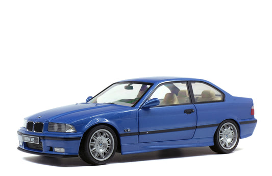 BMW E36 Coupé M3 – Bleu Estoril – 1990 1/18 Solido S1803901