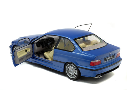 BMW E36 Coupé M3 – Bleu Estoril – 1990 1/18 Solido S1803901