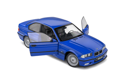 BMW E36 M3 Coupé – Santorin Blue – 1996 1/18 Solido S1803912