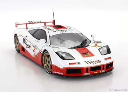 McLaren F1 GTR Short Tail #8 BPR GT Championship 1995 Nielsen, Bscher 1/18 Solido S1804107