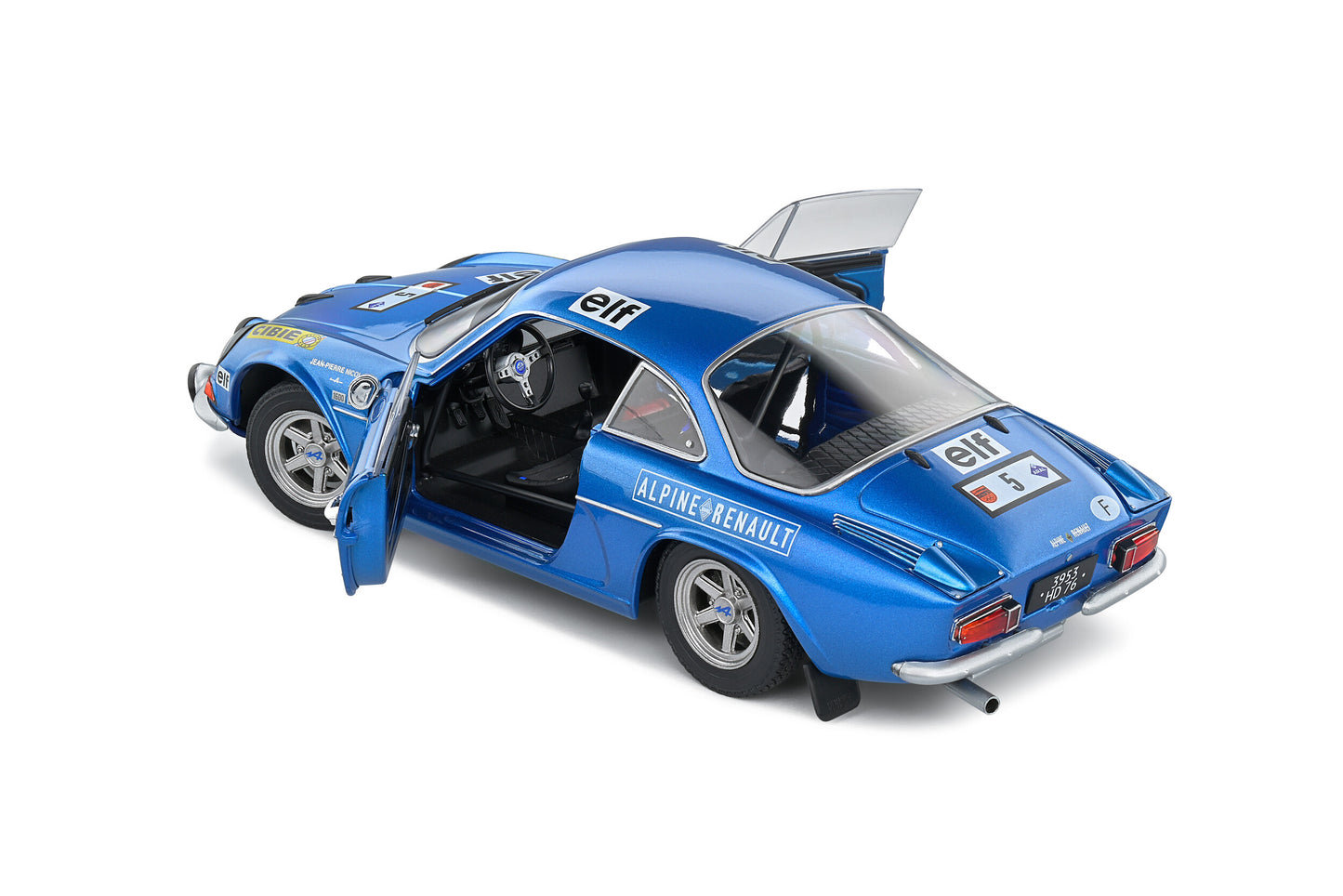 Alpine A110 1600S Olympia Rally 1972 – J.P. Nicolas/ J. Todt 1/18 Solido S1804205