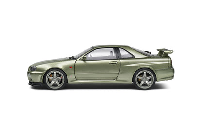 Nissan GT-R (R34) Green Metallic 1999 1/18 Solido S1804308