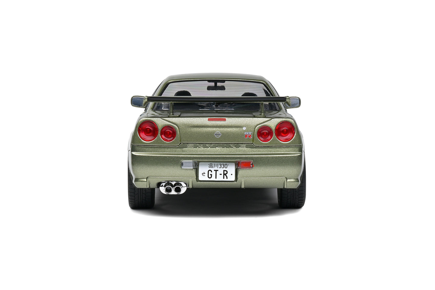 Nissan GT-R (R34) Green Metallic 1999 1/18 Solido S1804308