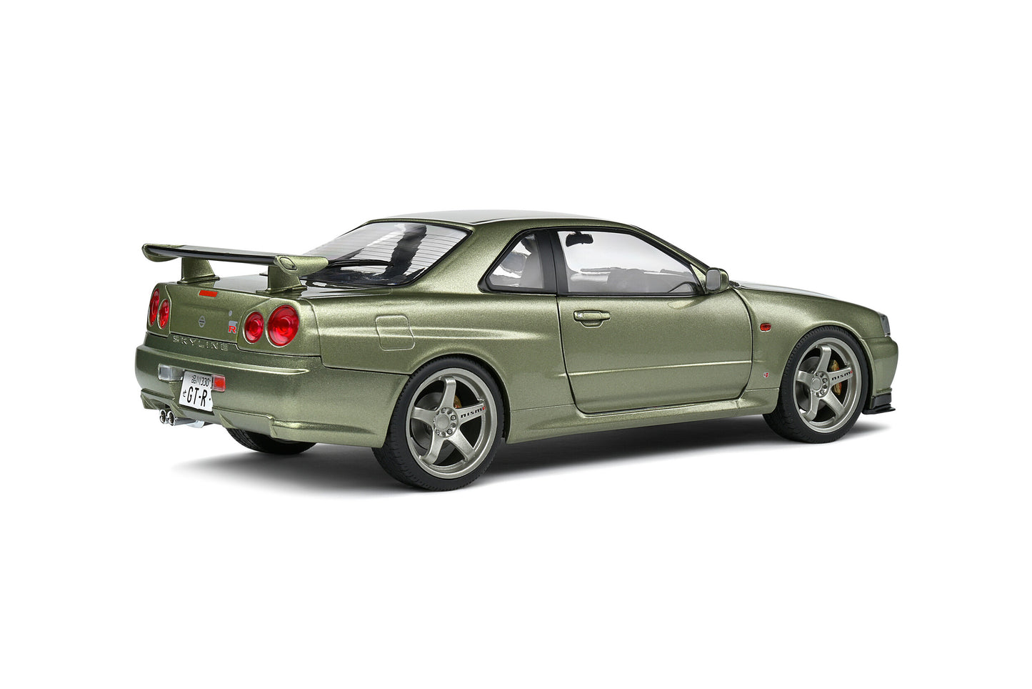 Nissan GT-R (R34) Green Metallic 1999 1/18 Solido S1804308