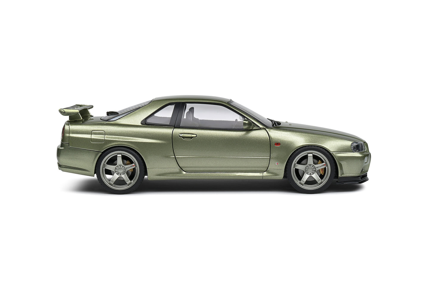 Nissan GT-R (R34) Green Metallic 1999 1/18 Solido S1804308