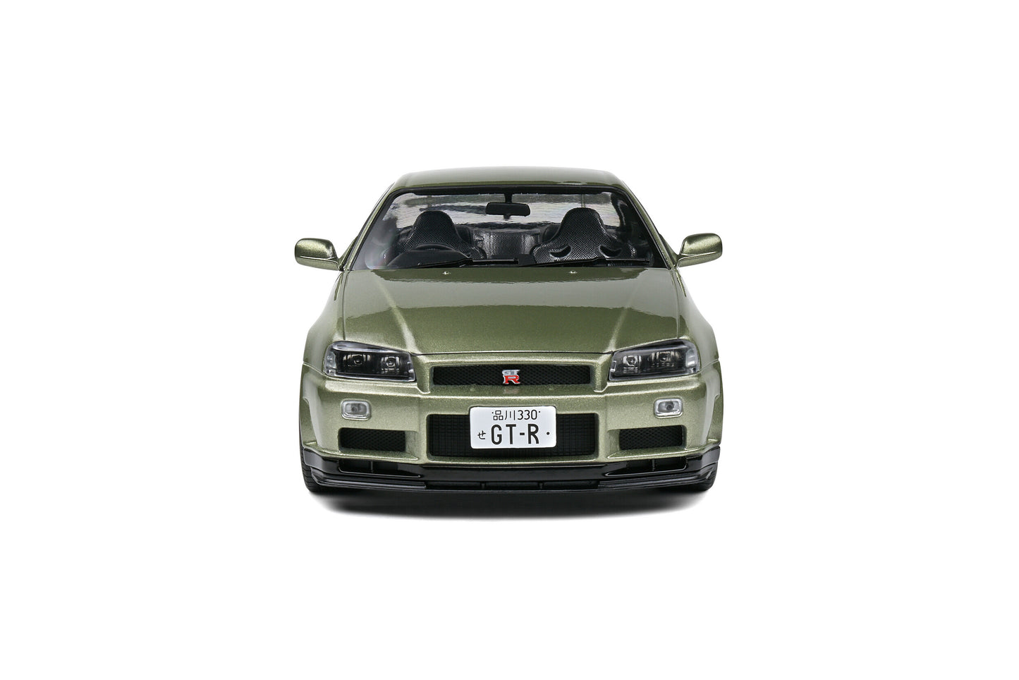 Nissan GT-R (R34) Green Metallic 1999 1/18 Solido S1804308