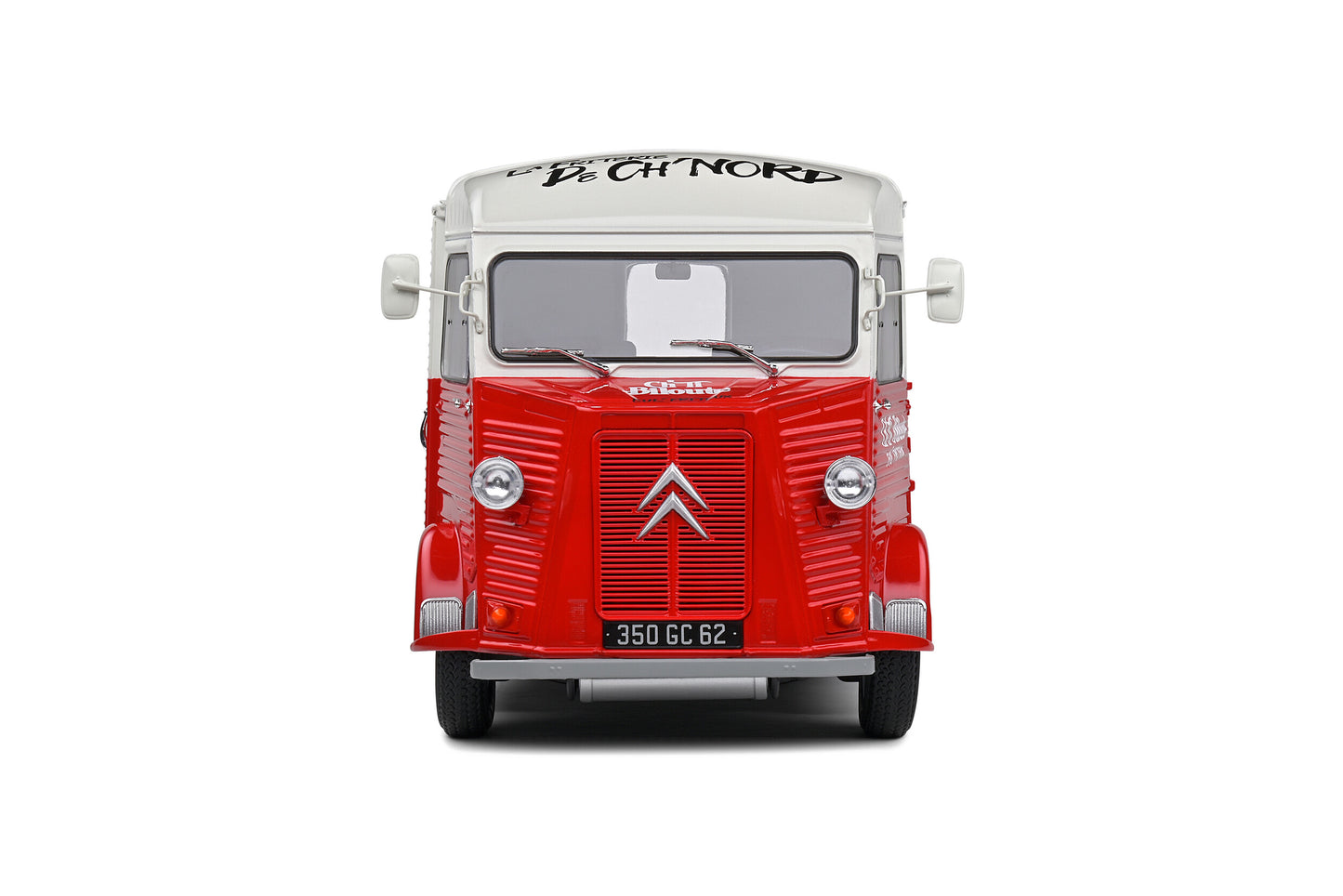 Citroën Type HY Friterie Ch'ti Biloute – White & Red – 1969 1/18 Solido S1804817