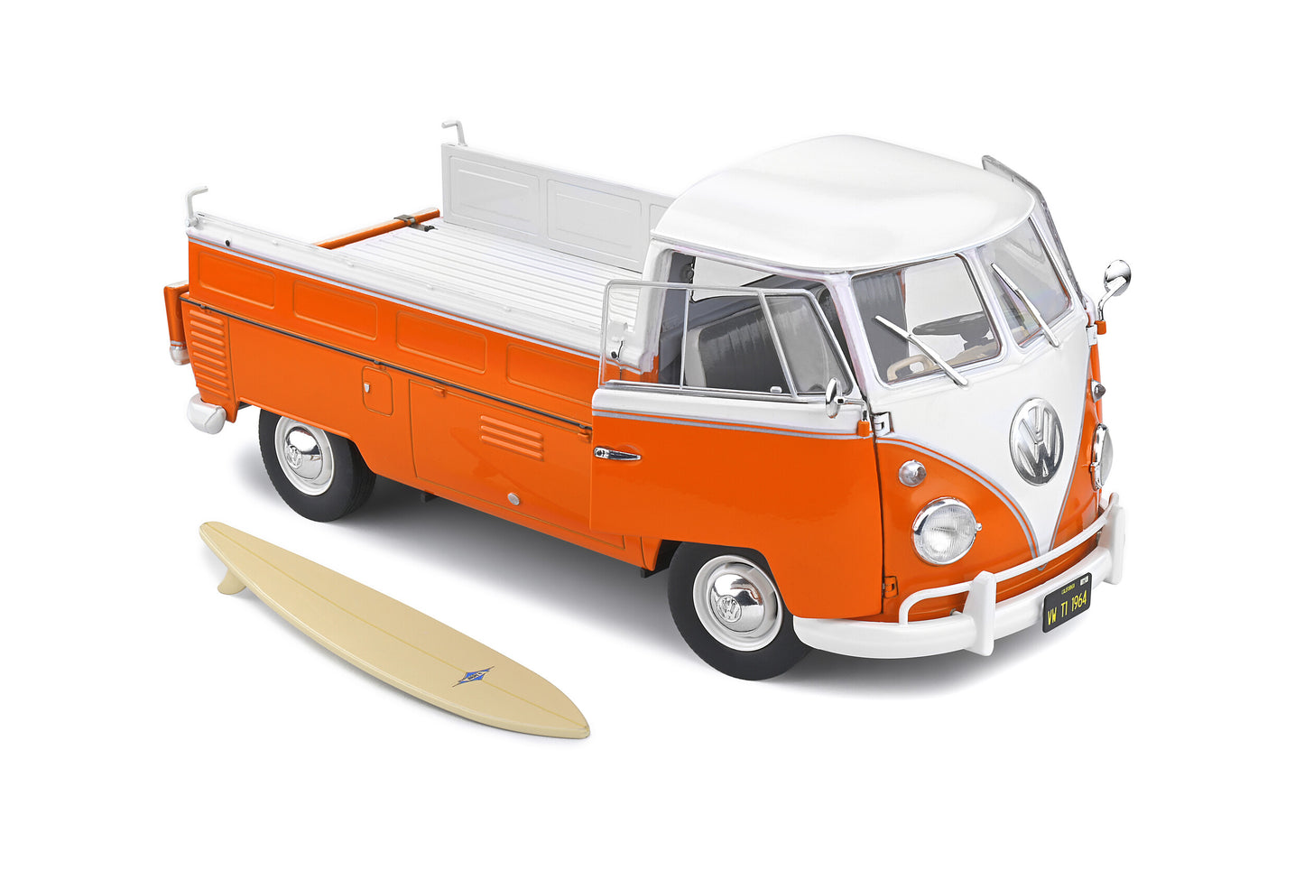 Volkswagen T1 Pick Up – 1950 Orange/White 1/18 Solido S1806701