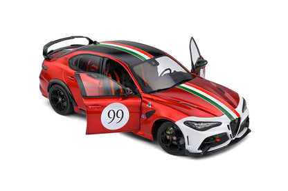 Alfa Romeo Giulia GTA-M Tricolore Mugello 1969 Livery – 2022 1/18 Solido S1806904