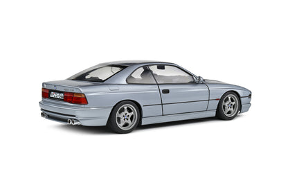 BMW 850 (E31) CSI – Arktissilber Met – 1992 1/18 Solido S1807004