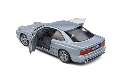 BMW 850 (E31) CSI – Arktissilber Met – 1992 1/18 Solido S1807004