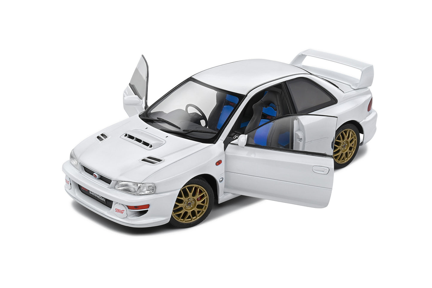 Subaru Impreza 22B – Pure White – 1998 1/18 Solido S1807404