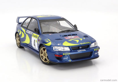 Subaru Impreza 22B WRC #4 Winner Rallye Monte Carlo 1997 Liatti, Pons 1/18 Solido S1807405