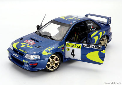 Subaru Impreza 22B WRC #4 Winner Rallye Monte Carlo 1997 Liatti, Pons 1/18 Solido S1807405