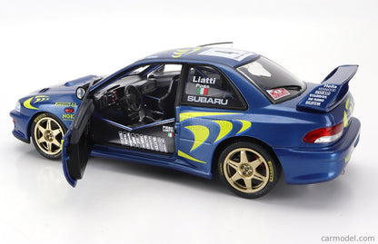 Subaru Impreza 22B WRC #4 Winner Rallye Monte Carlo 1997 Liatti, Pons 1/18 Solido S1807405