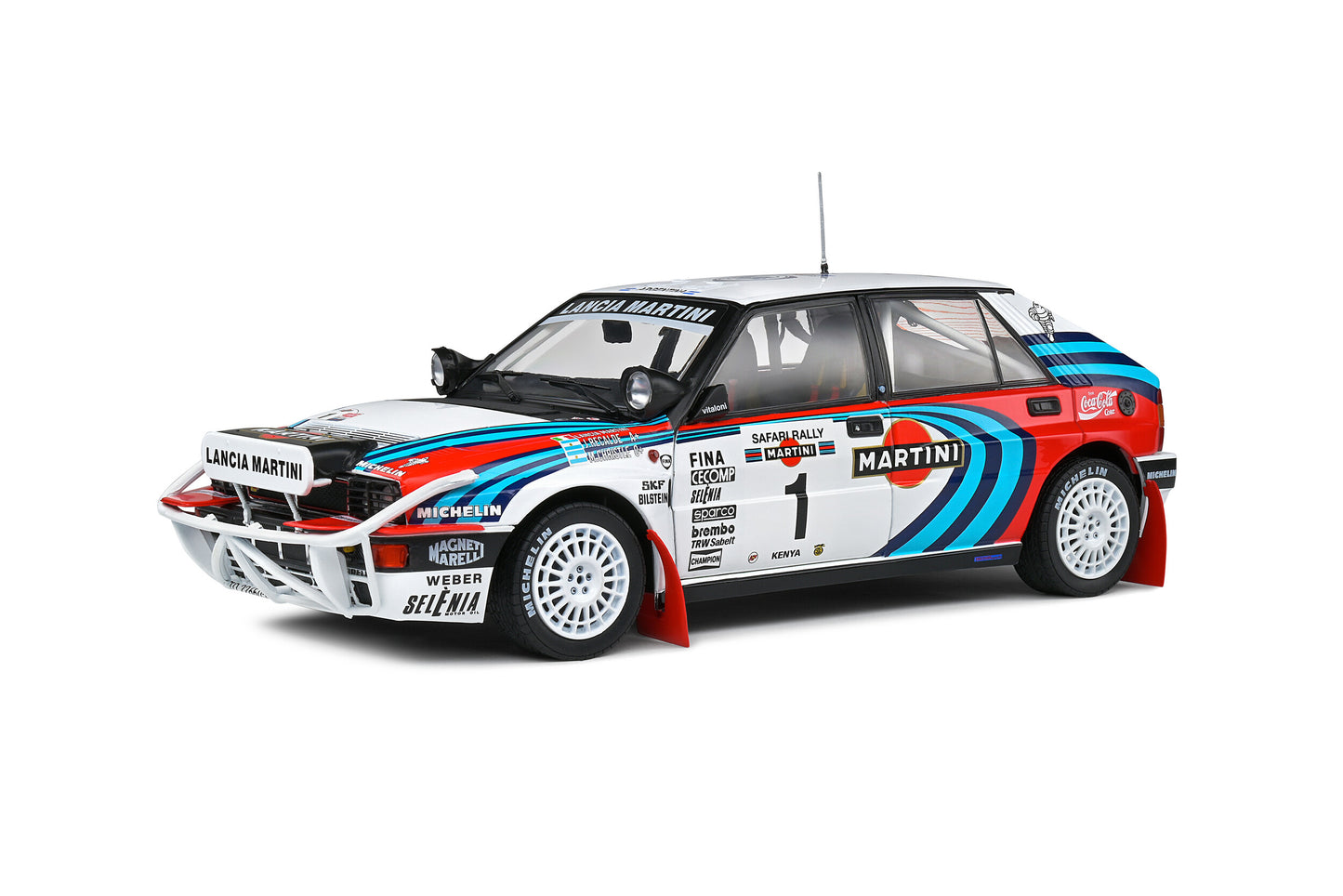 Lancia Delta HF Integrale – Safari Rallye Kenya – 1991 – #1 Recalde / Christie 1/18 Solido S1807803