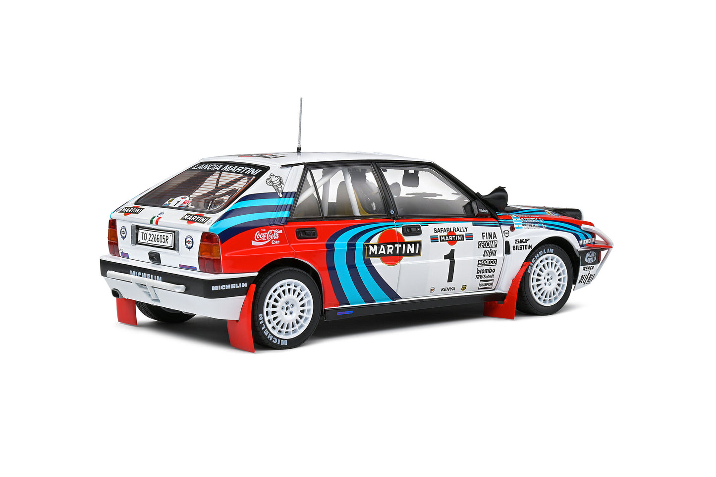 Lancia Delta HF Integrale – Safari Rallye Kenya – 1991 – #1 Recalde / Christie 1/18 Solido S1807803