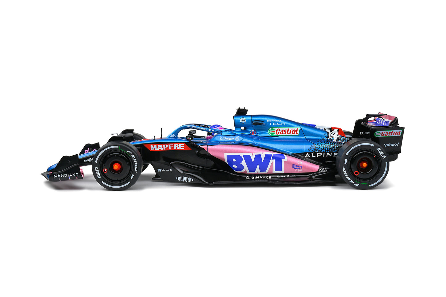 Alpine A522 – Monaco GP – 2022 – F.Alonso 1/18 Solido S1808803