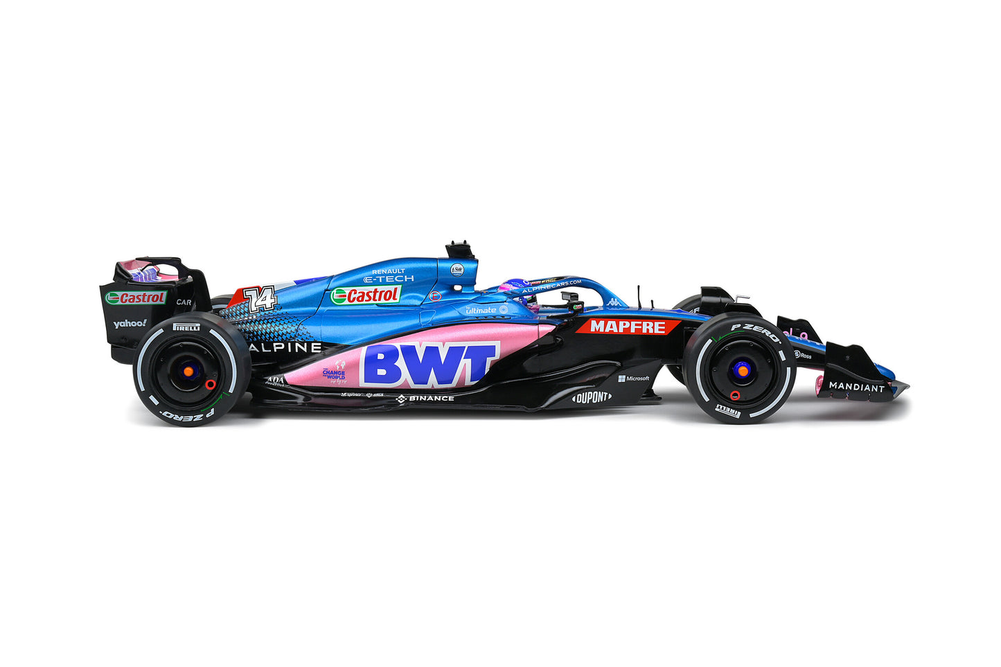 Alpine A522 – Monaco GP – 2022 – F.Alonso 1/18 Solido S1808803