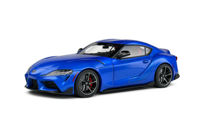 Toyota GR Supra – Horizon Blue Metallic – 2021 1/18 Solido S1809003