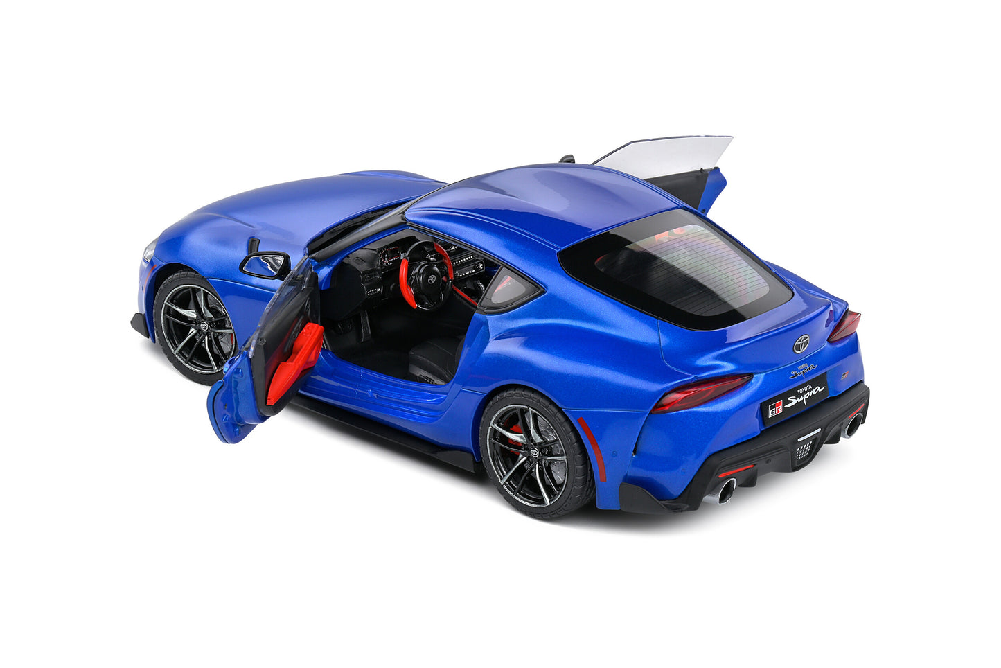 Toyota GR Supra – Horizon Blue Metallic – 2021 1/18 Solido S1809003