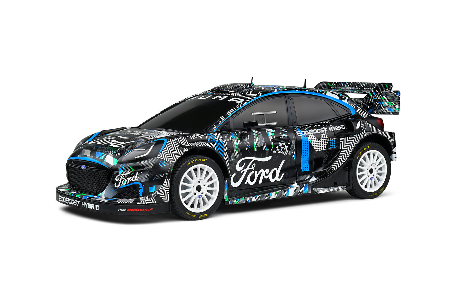 Ford Puma Rally1 Hybrid – Goodwood Festival of Speed – 2021 1/18 Solido S1809501