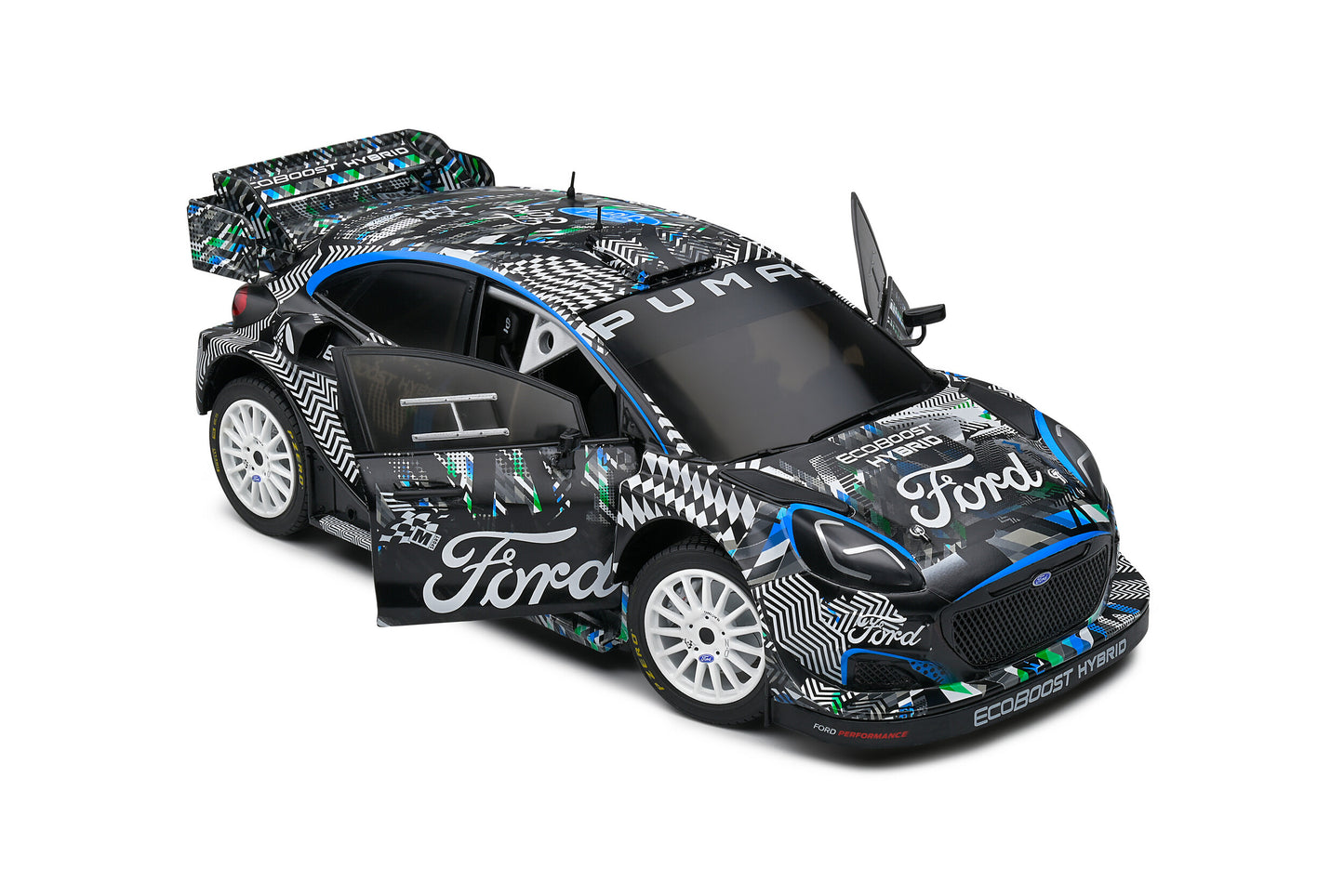 Ford Puma Rally1 Hybrid – Goodwood Festival of Speed – 2021 1/18 Solido S1809501