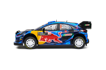 Ford Puma Rally1 Hybrid – Rally Suede – 2023 – #8 Tanak 1/18 Solido S1809503