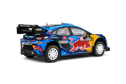 Ford Puma Rally1 Hybrid – Rally Suede – 2023 – #8 Tanak 1/18 Solido S1809503