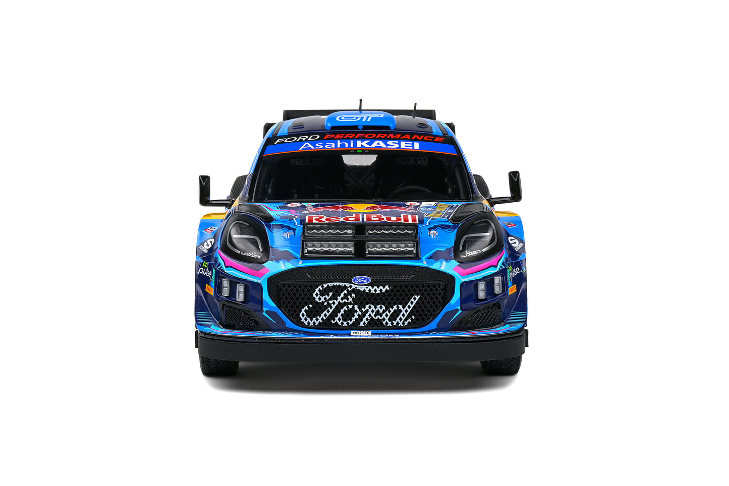 Ford Puma Rally1 Hybrid – Rally Suede – 2023 – #8 Tanak 1/18 Solido S1809503