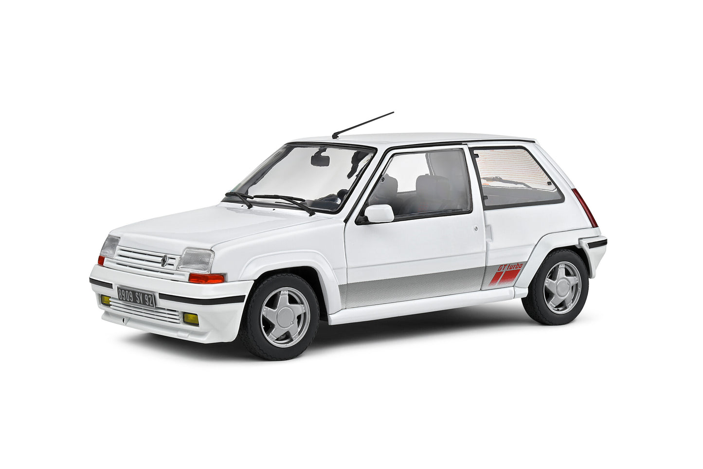 Renault 5 GT TURBO MK2 – Givre Nacre – 1989 1/18 Solido S1810002