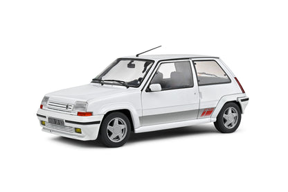 Renault 5 GT TURBO MK2 – Givre Nacre – 1989 1/18 Solido S1810002