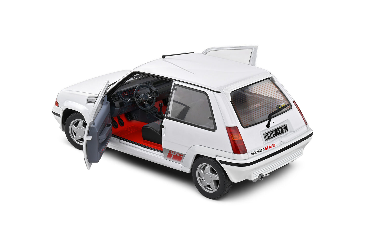 Renault 5 GT TURBO MK2 – Givre Nacre – 1989 1/18 Solido S1810002