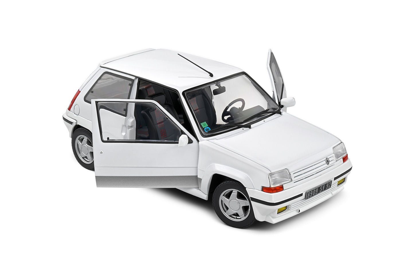 Renault 5 GT TURBO MK2 – Givre Nacre – 1989 1/18 Solido S1810002