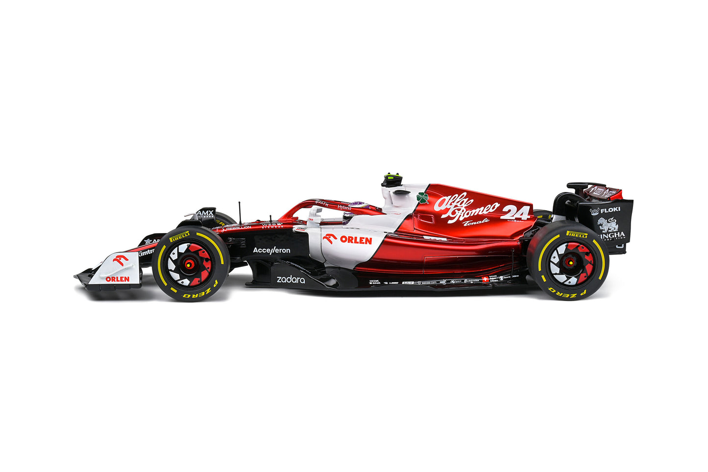 Alfa Romeo C42 – Canada GP – 2022 – Z.Guanyu 1/18 Solido S1810202