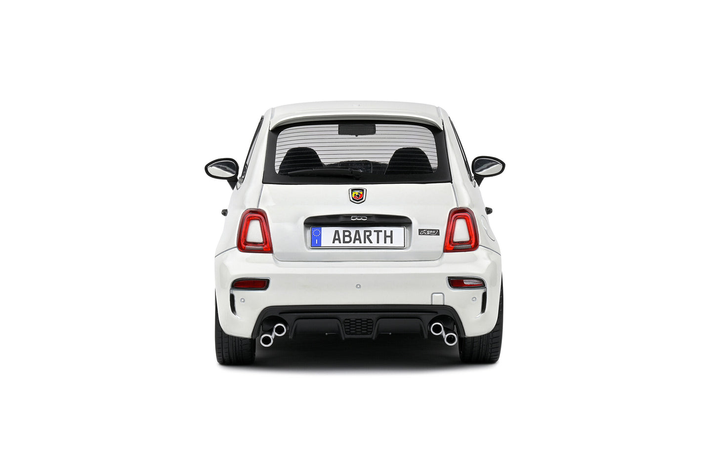 Fiat F595 Abarth – Ghiaccio White – 2022 1/18 Solido S1811301