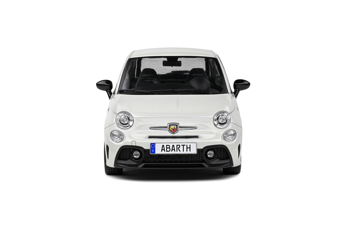 Fiat F595 Abarth – Ghiaccio White – 2022 1/18 Solido S1811301